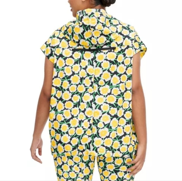 NWT Diane Von Furstenberg X Target Packable Poppy Short Sleeve Hooded Vest Small - Picture 6 of 17